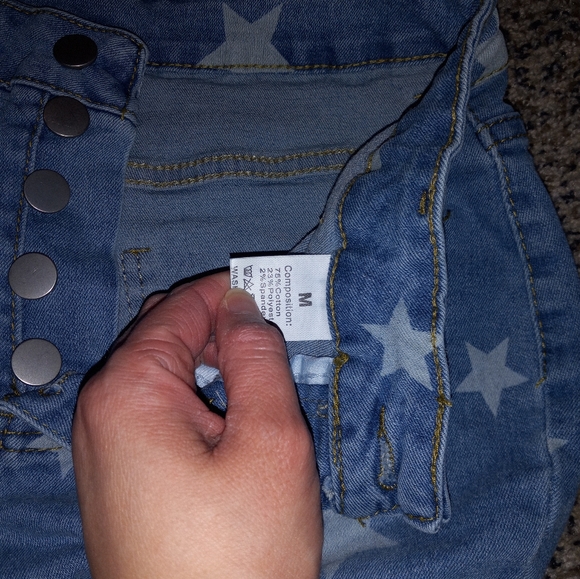 High waisted jeans with stars - Picture 4 of 4